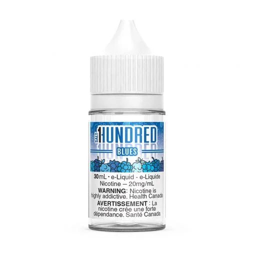 1HUNDRED SALT E-LIQUID - BLUES | Buy Online | Best Vaping Experience | Long-Lasting Flavor & Performance