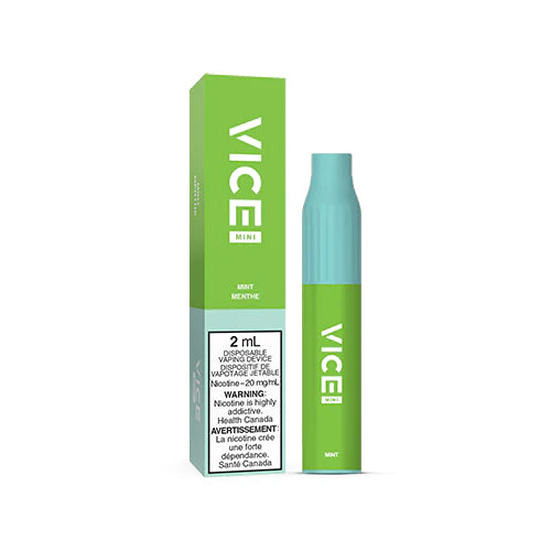 VICE MINI DISPOSABLE - MINT | Buy Online | Best Vaping Experience | Long-Lasting Flavor & Performance