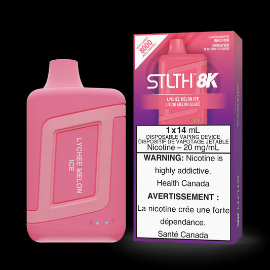 STLTH BOX 8K DISPOSABLE - LYCHEE MELON ICE | Buy Online | Best Vaping Experience | Long-Lasting Flavor & Performance