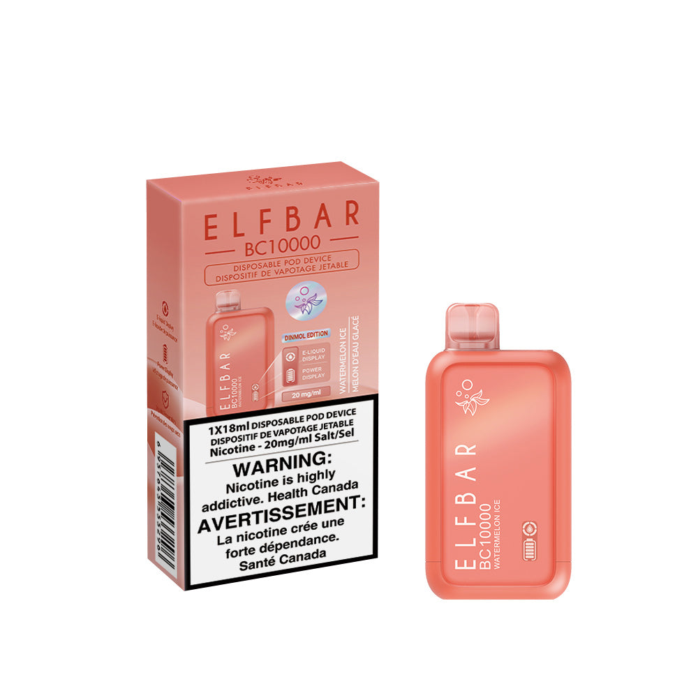 Elf Bar BC10000 Watermelon Ice 10,000 Puffs New City Vapes Elf Bar BC10000 Watermelon Ice 10,000 Puffs New City Vapes
