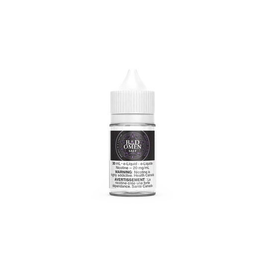 BAD OMEN Salt E-Liquid - Night Shade | Buy Online | Best Vaping Experience | Long-Lasting Flavor & Performance