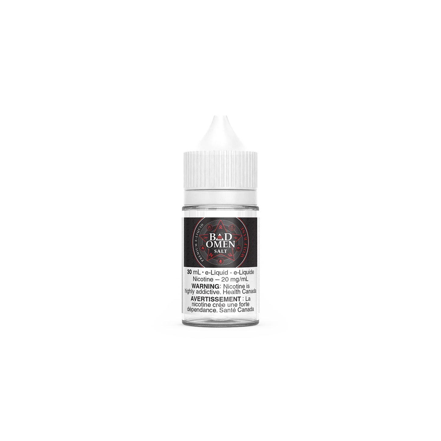BAD OMEN Salt E-Liquid - Wolf Bane | Buy Online | Best Vaping Experience | Long-Lasting Flavor & Performance