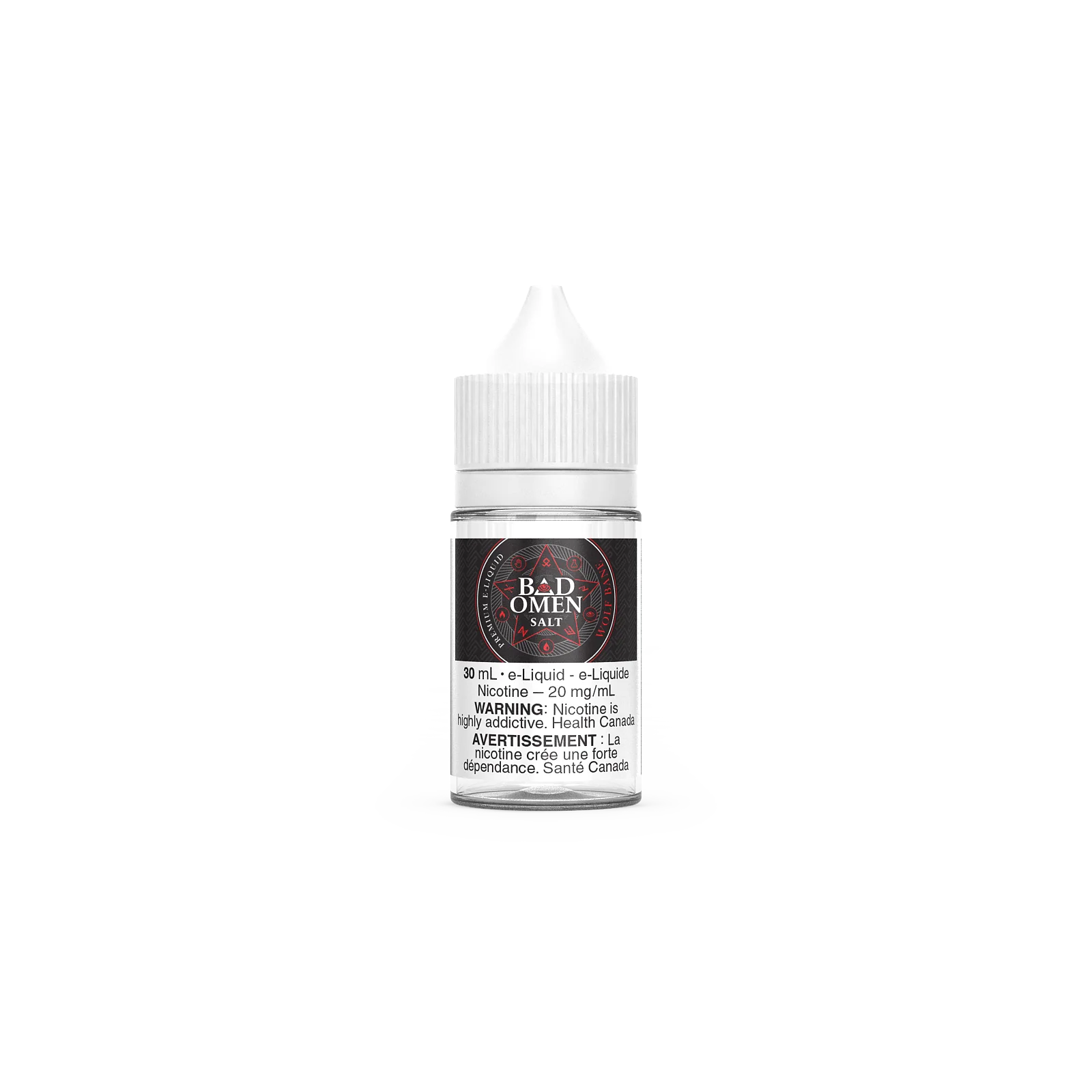 BAD OMEN Salt E-Liquid - Wolf Bane | Buy Online | Best Vaping Experience | Long-Lasting Flavor & Performance