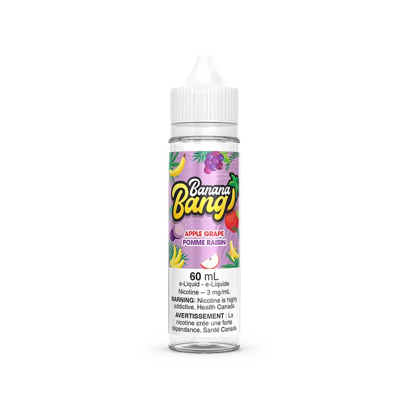 BANANA BANG E-LIQUID - APPLE GRAPE | Buy Online | Best Vaping Experience | Long-Lasting Flavor & Performance