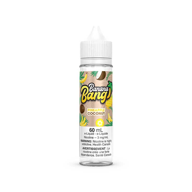 BANANA BANG E-LIQUID - PINEAPPLE COCONUT | Buy Online | Best Vaping Experience | Long-Lasting Flavor & Performance