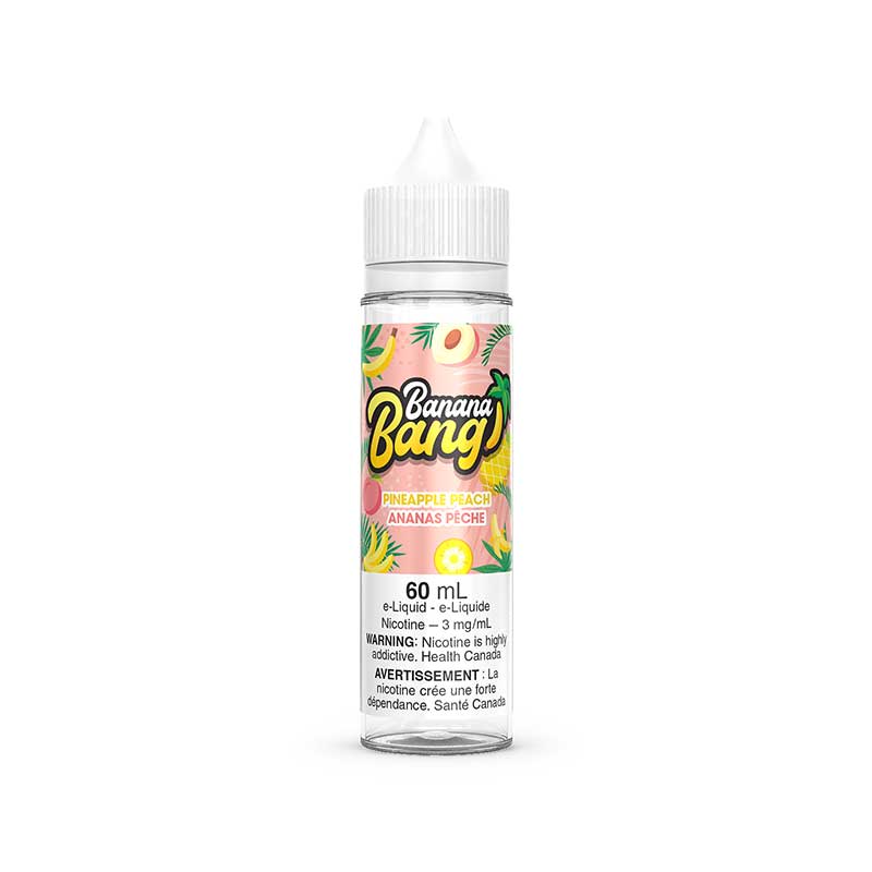 BANANA BANG E-LIQUID - PINEAPPLE PEACH | Buy Online | Best Vaping Experience | Long-Lasting Flavor & Performance