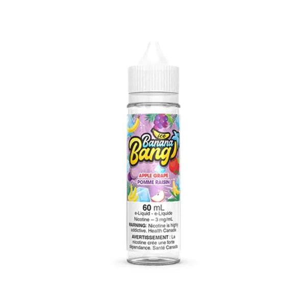 BANANA BANG E-LIQUID - ICE APPLE GRAPE | Buy Online | Best Vaping Experience | Long-Lasting Flavor & Performance