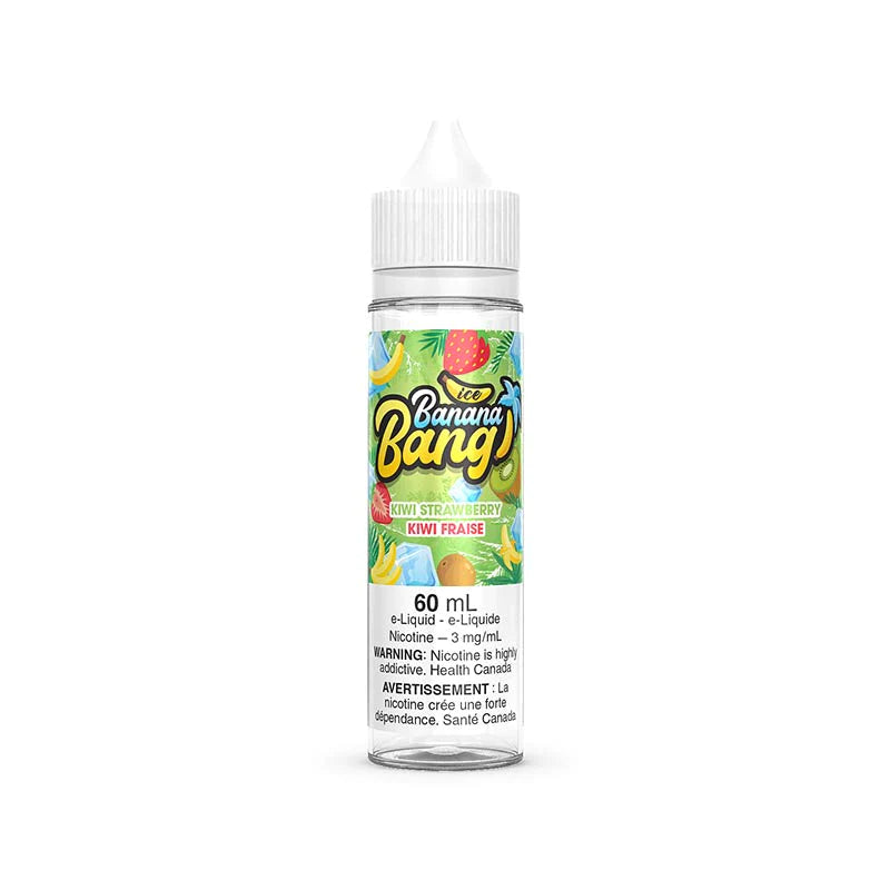 BANANA BANG E-LIQUID - ICE KIWI STRAWBERRY | Buy Online | Best Vaping Experience | Long-Lasting Flavor & Performance