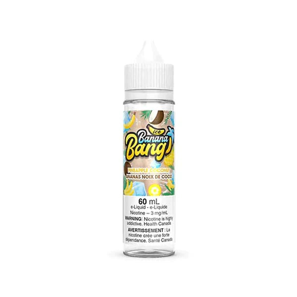 BANANA BANG E-LIQUID - ICE PINEAPPLE COCONUT | Buy Online | Best Vaping Experience | Long-Lasting Flavor & Performance