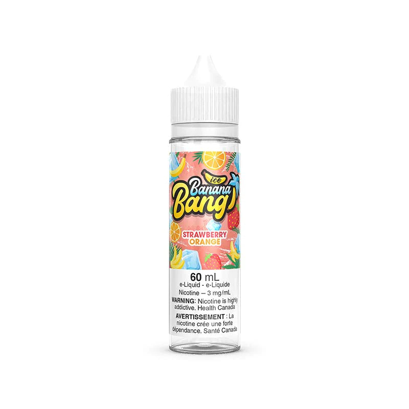 BANANA BANG E-LIQUID - ICE STRAWBERRY ORANGE | Buy Online | Best Vaping Experience | Long-Lasting Flavor & Performance