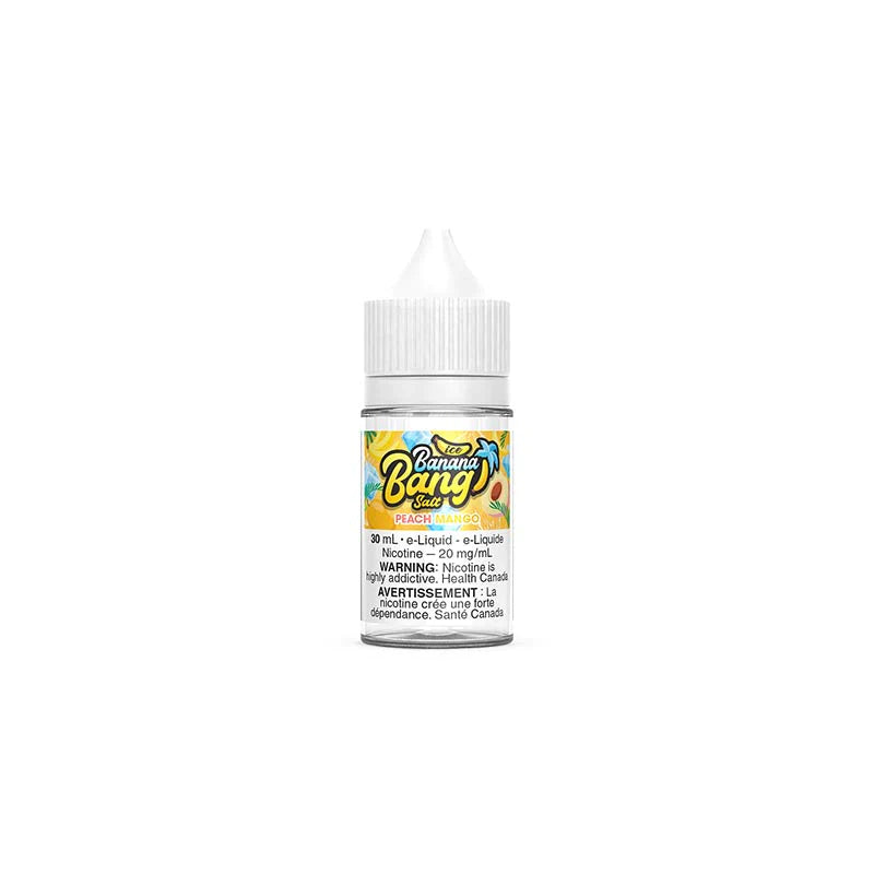 BANANA BANG SALT E-LIQUID - ICE PEACH MANGO | Buy Online | Best Vaping Experience | Long-Lasting Flavor & Performance