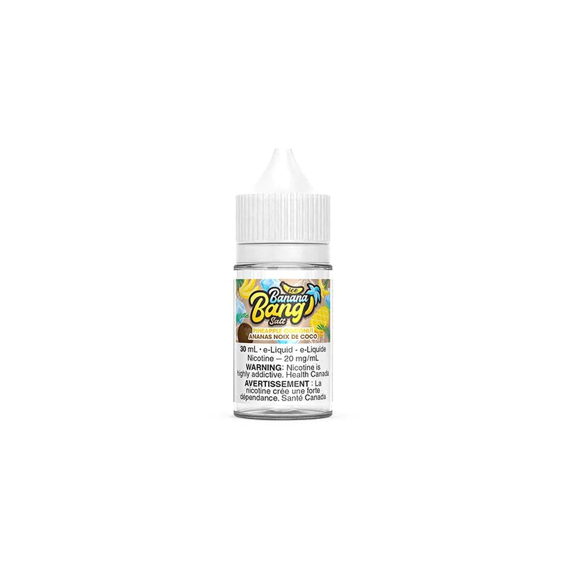 BANANA BANG SALT E-LIQUID - ICE PINEAPPLE COCONUT | Buy Online | Best Vaping Experience | Long-Lasting Flavor & Performance
