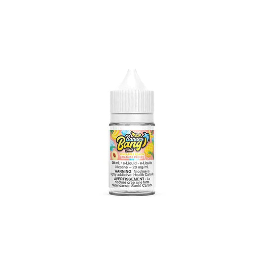 BANANA BANG SALT E-LIQUID - ICE PINEAPPLE PEACH | Buy Online | Best Vaping Experience | Long-Lasting Flavor & Performance