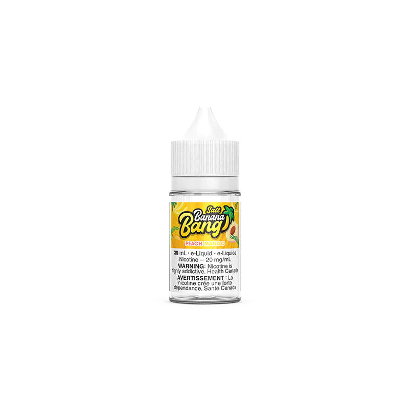 BANANA BANG SALT E-LIQUID - PEACH MANGO | Buy Online | Best Vaping Experience | Long-Lasting Flavor & Performance