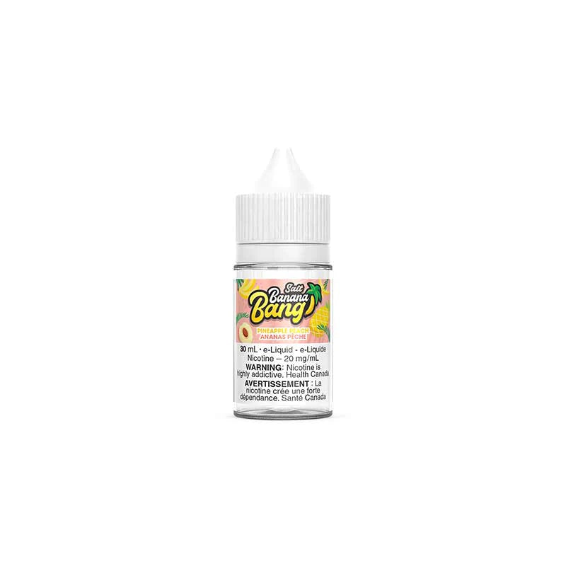 BANANA BANG SALT E-LIQUID - PINEAPPLE PEACH | Buy Online | Best Vaping Experience | Long-Lasting Flavor & Performance
