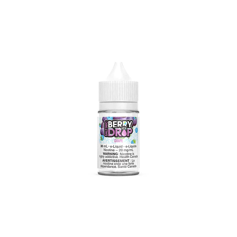 BERRY DROP SALT E-LIQUID - ICE GRAPE | Buy Online | Best Vaping Experience | Long-Lasting Flavor & Performance