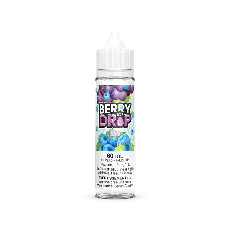 BERRY DROP E-LIQUID - ICE GRAPE | Buy Online | Best Vaping Experience | Long-Lasting Flavor & Performance