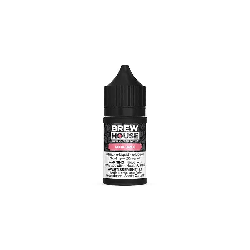 BREW HOUSE SALT E-LIQUID - MOCHA BIANCO | Buy Online | Best Vaping Experience | Long-Lasting Flavor & Performance