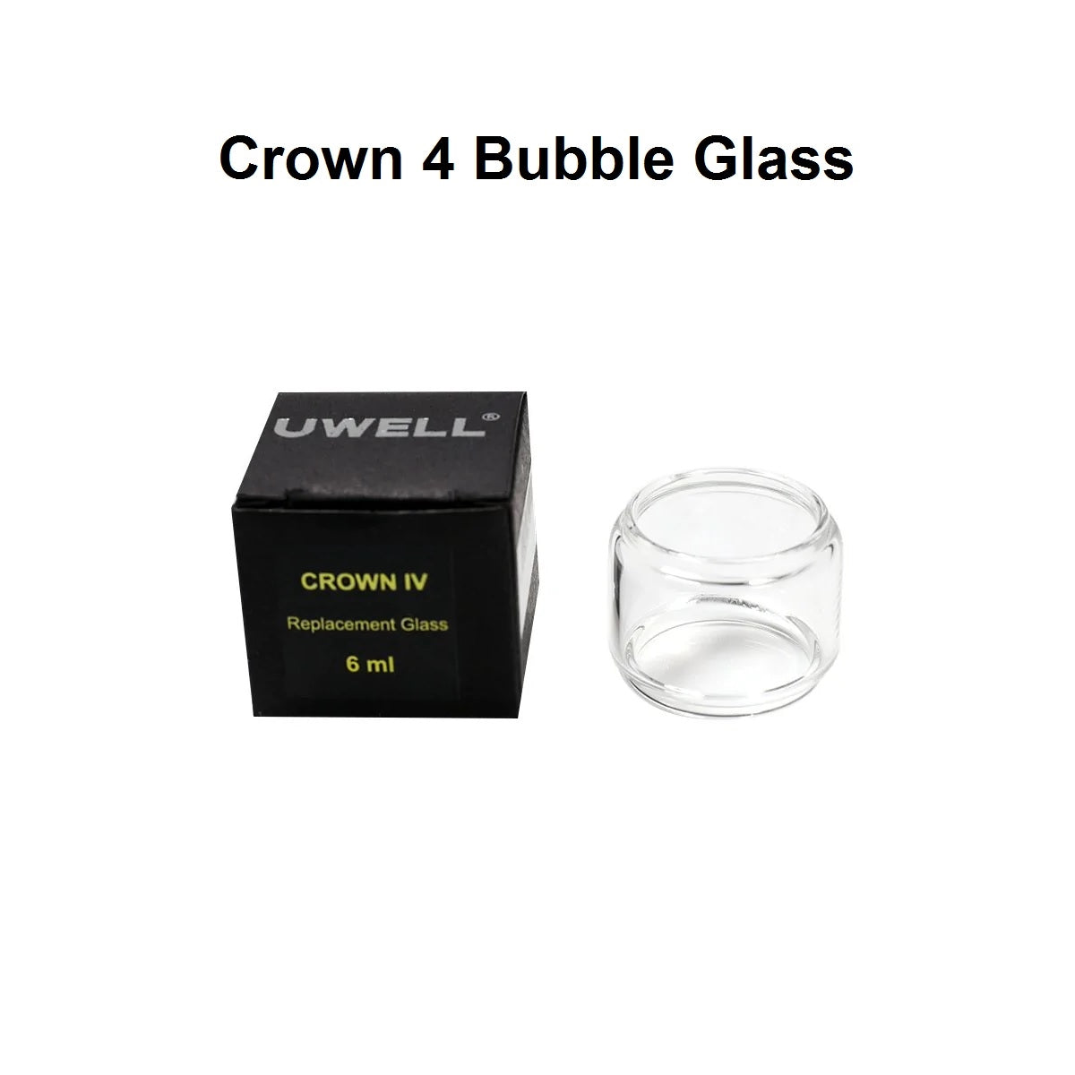 UWELL CROWN 4 REPLACEMENT GLASS 6ML 1PC | Buy Online | Best Vaping Experience | Long-Lasting Flavor & Performance