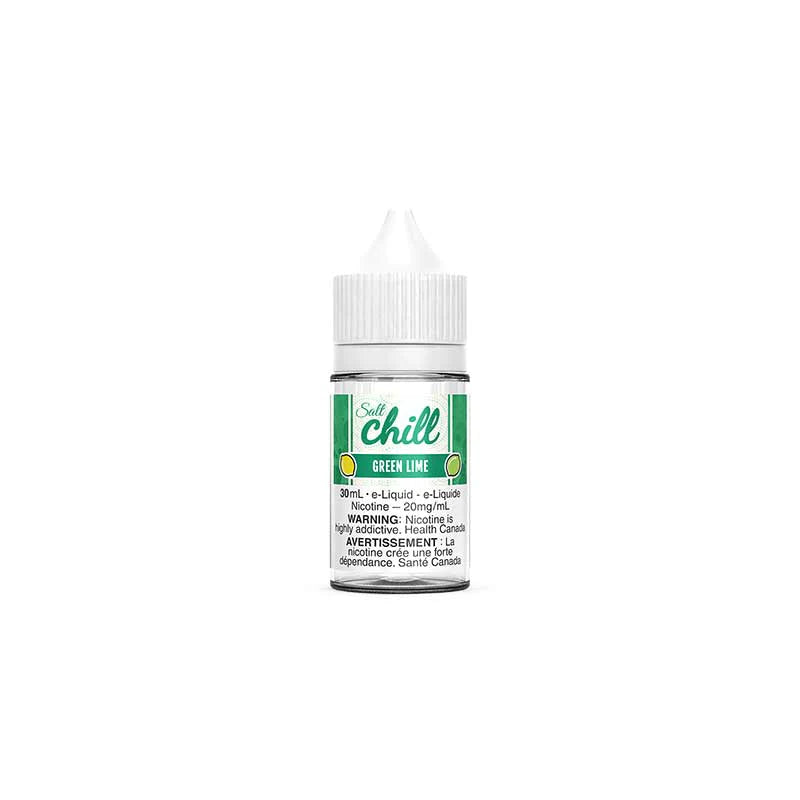 CHILL SALT E-LIQUID - GREEN LIME | Buy Online | Best Vaping Experience | Long-Lasting Flavor & Performance