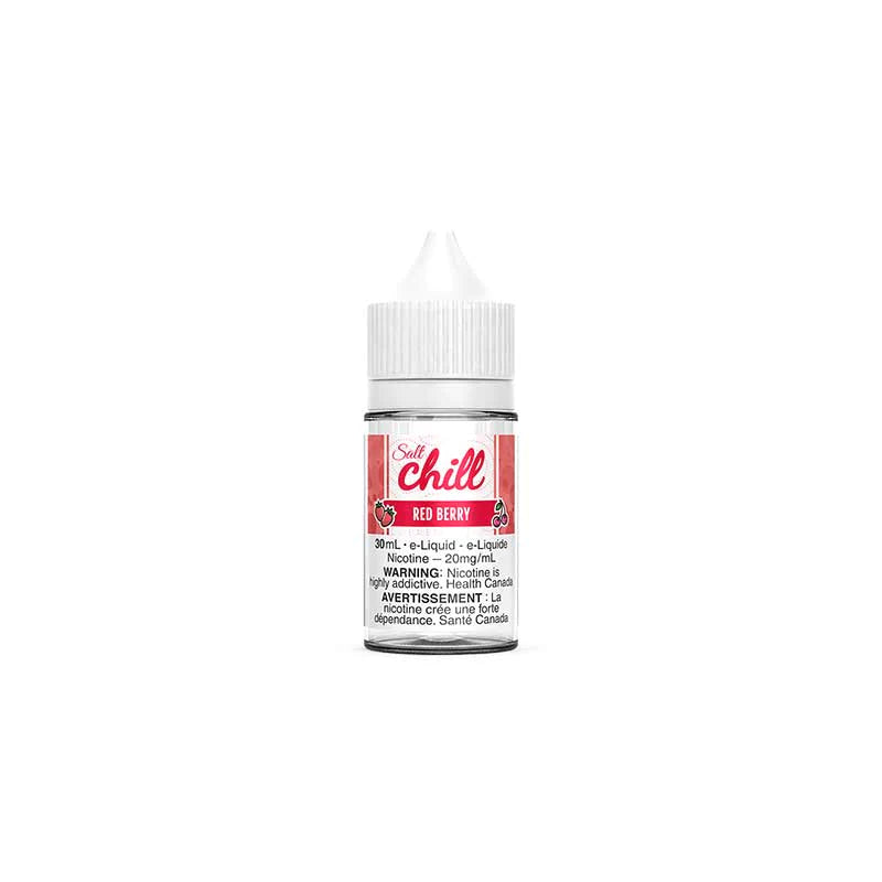 CHILL SALT E-LIQUID - RED BERRY | Buy Online | Best Vaping Experience | Long-Lasting Flavor & Performance