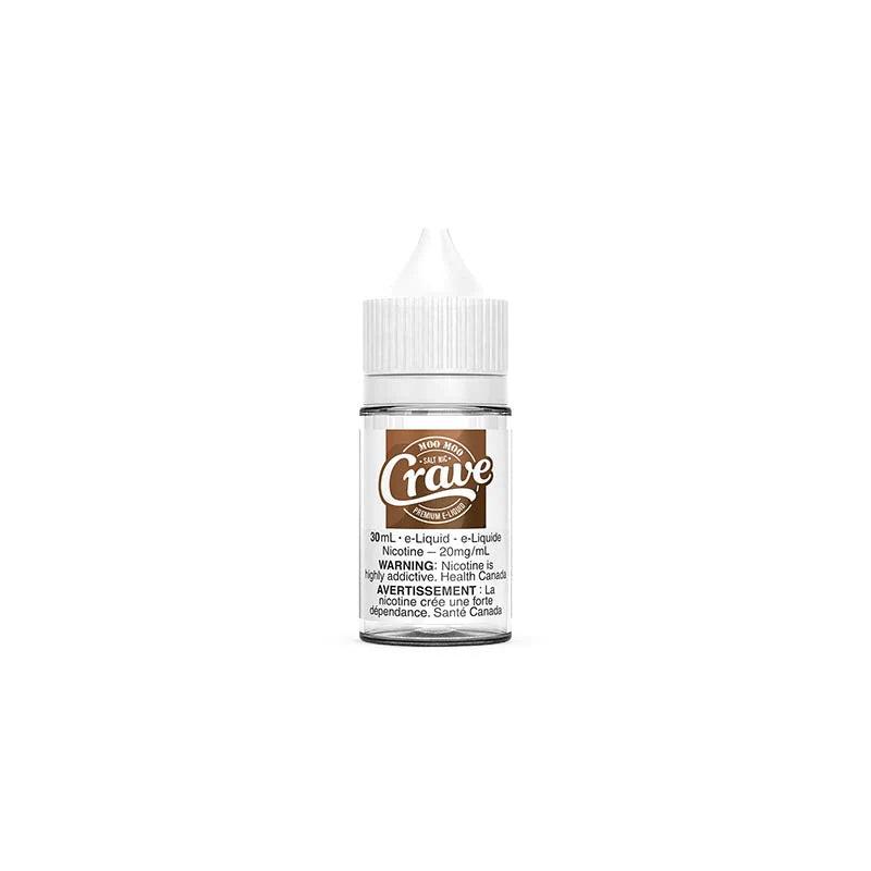 CRAVE SALT E-LIQUID - MOO MOO | Buy Online | Best Vaping Experience | Long-Lasting Flavor & Performance