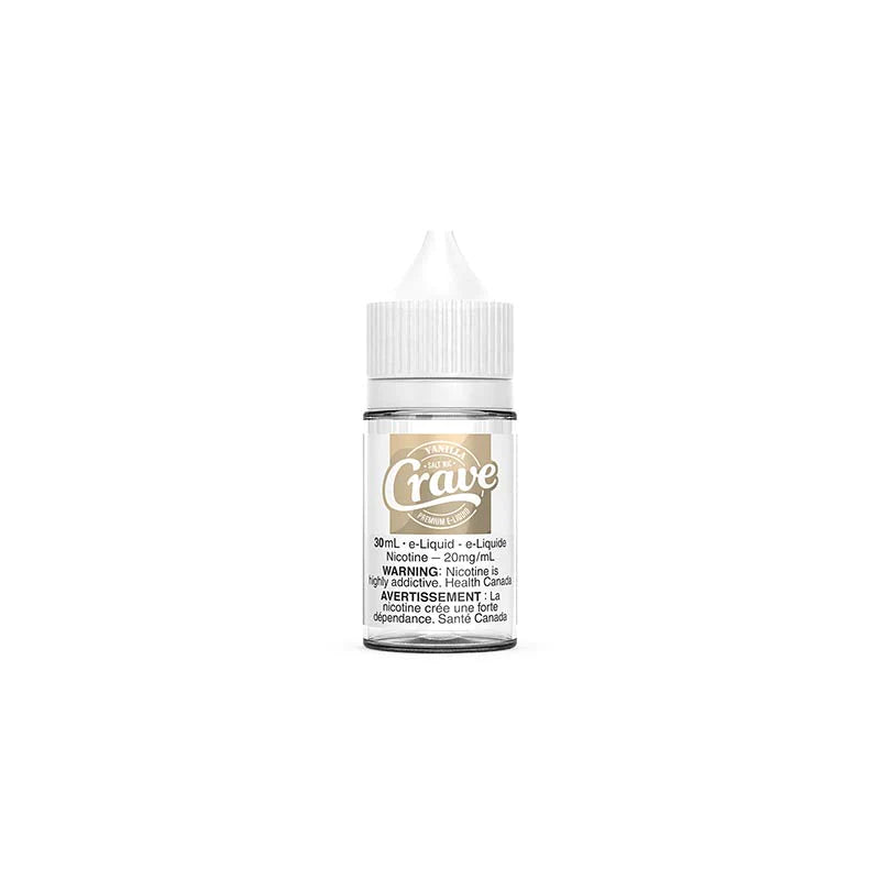CRAVE SALT E-LIQUID - VANILLA  | Buy Online | Best Vaping Experience | Long-Lasting Flavor & Performance