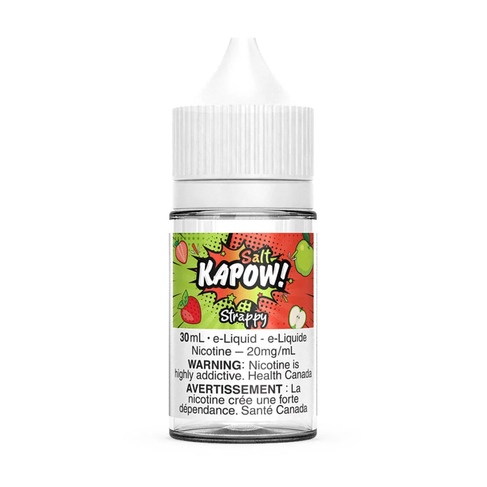 KAPOW SALT E-LIQUID - STRAPPY | Buy Online | Best Vaping Experience | Long-Lasting Flavor & Performance