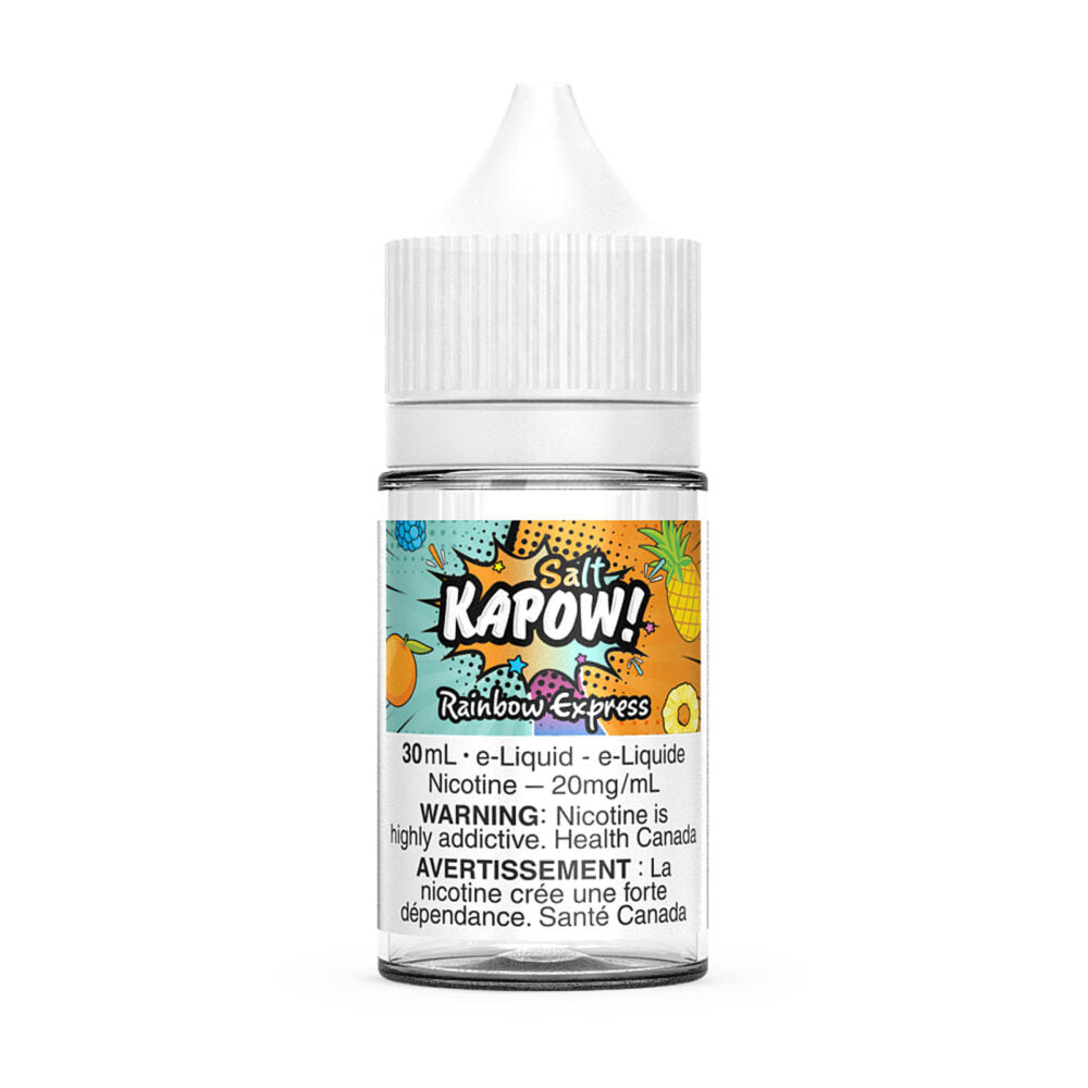 KAPOW SALT E-LIQUID - RAINBOW EXPRESS | Buy Online | Best Vaping Experience | Long-Lasting Flavor & Performance