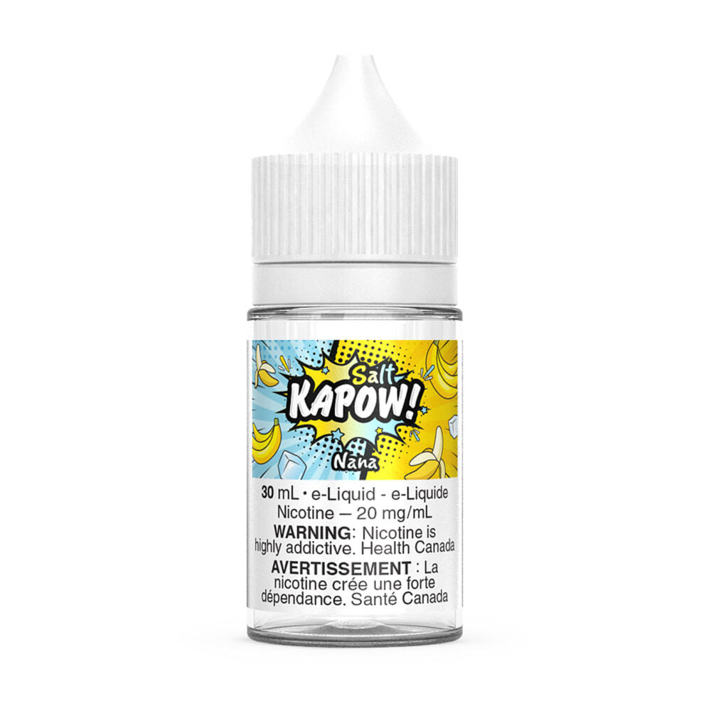 KAPOW SALT E-LIQUID - NANA | Buy Online | Best Vaping Experience | Long-Lasting Flavor & Performance