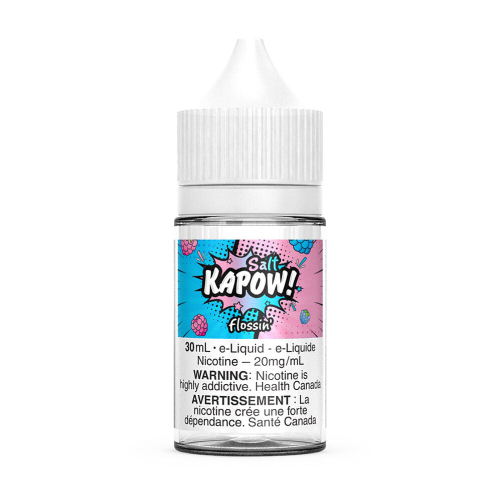 KAPOW SALT E-LIQUID - CLOUDY (FLOSSIN) | Buy Online | Best Vaping Experience | Long-Lasting Flavor & Performance
