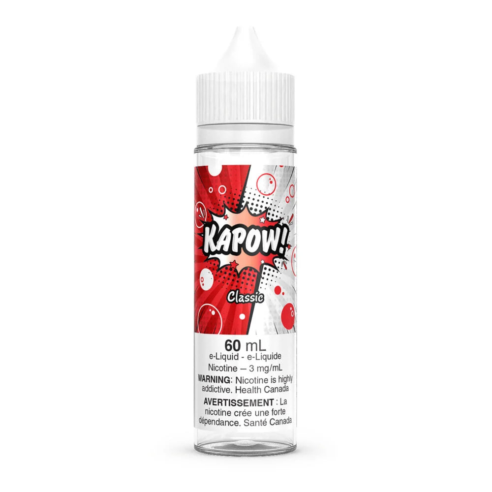 KAPOW E-LIQUID - CLASSIC  | Buy Online | Best Vaping Experience | Long-Lasting Flavor & Performance