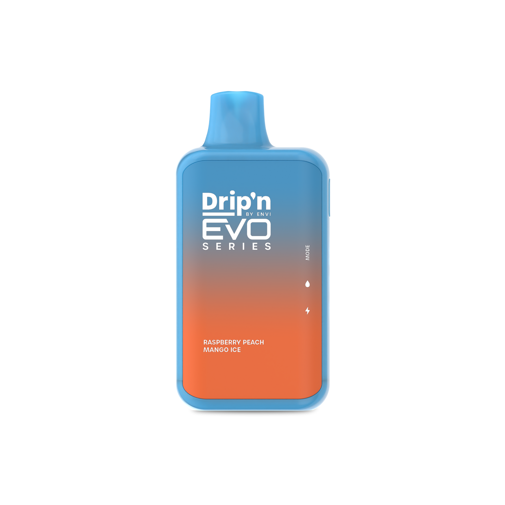 Drip'n by Envi EVO Series 28k Disposable - Raspberry Peach Mango Ice | Buy Online | Best Vaping Experience | Long-Lasting Flavor & Performance