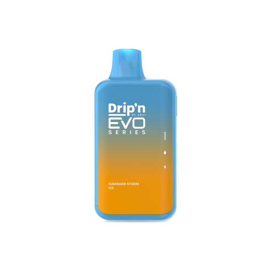 Drip'n by Envi EVO Series 28k Disposable - Hawaiian Storm Ice | Buy Online | Best Vaping Experience | Long-Lasting Flavor & Performance