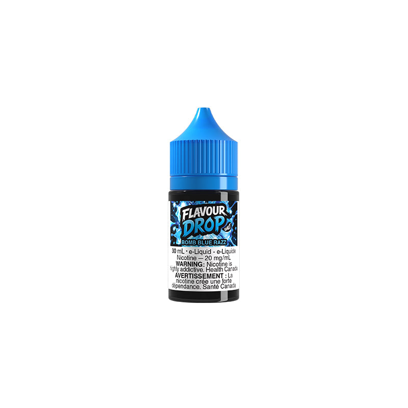 FLAVOUR DROP 30ML SALT 20MG BOMB BLUE RAZZ
