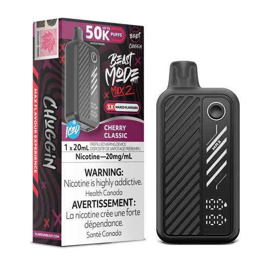 Flavour Beast Beast Mode Max 2 Disposable - Cherry Classic Flavour Beast Beast Mode Max 2