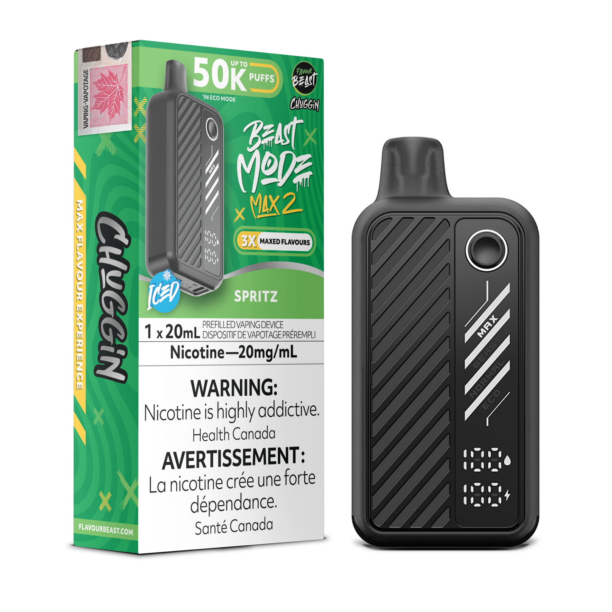 Flavour Beast Beast Mode Max 2 Disposable - Spritz Flavour Beast Beast Mode Max 2