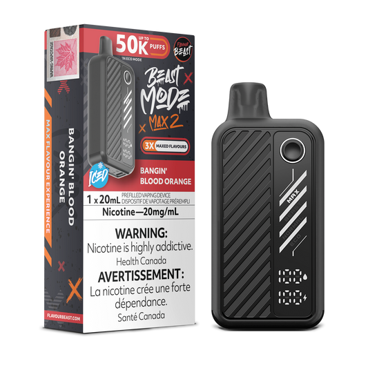 Flavour Beast Beast Mode Max 2 Disposable - Bangin' Blood Orange Flavour Beast Beast Mode Max 2