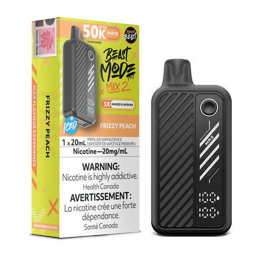 Flavour Beast Beast Mode Max 2 Disposable - Frizzy Peach Flavour Beast Beast Mode Max 2