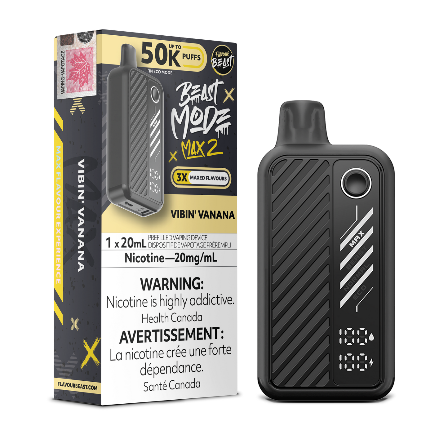 Flavour Beast Beast Mode Max 2 Jetable - Vibin' Vanana