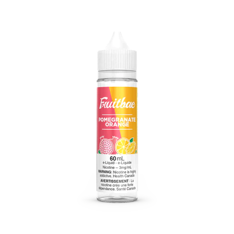 FRUITBAE E-LIQUID - POMEGRANATE ORANGE | Buy Online | Best Vaping Experience | Long-Lasting Flavor & Performance