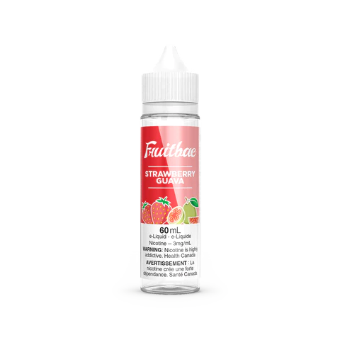 FRUITBAE E-LIQUID - STRAWBERRY GUAVA | Buy Online | Best Vaping Experience | Long-Lasting Flavor & Performance