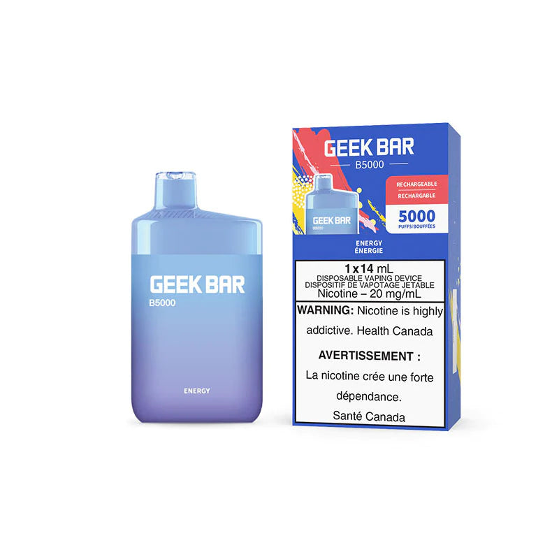 GEEK BAR B5000 DISPOSABLE - ENERGY | Buy Online | Best Vaping Experience | Long-Lasting Flavor & Performance