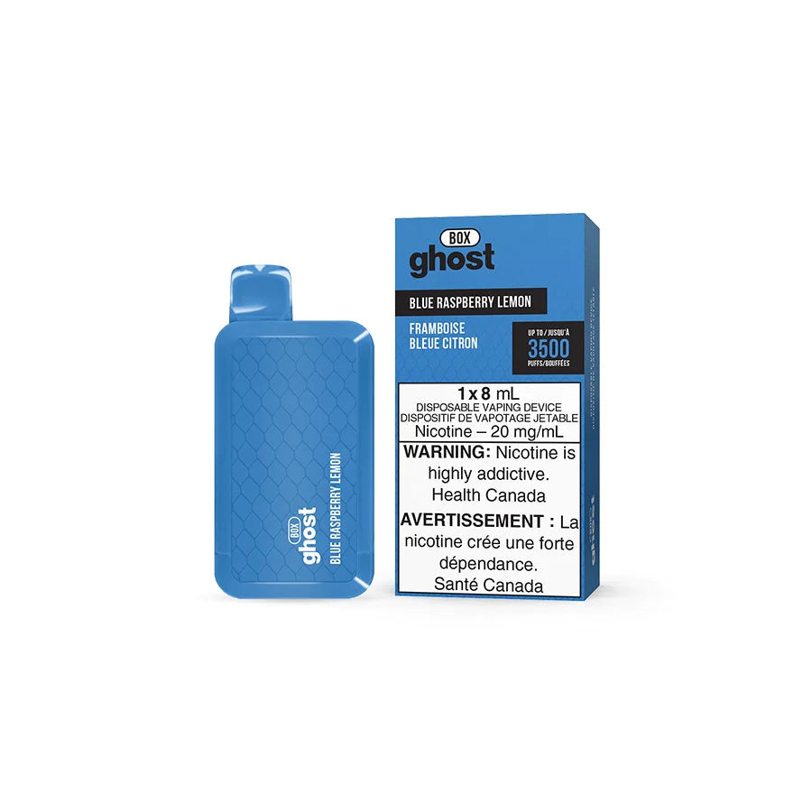 GHOST BOX DISPOSABLE - BLUE RASPBERRY LEMON | Buy Online | Best Vaping Experience | Long-Lasting Flavor & Performance