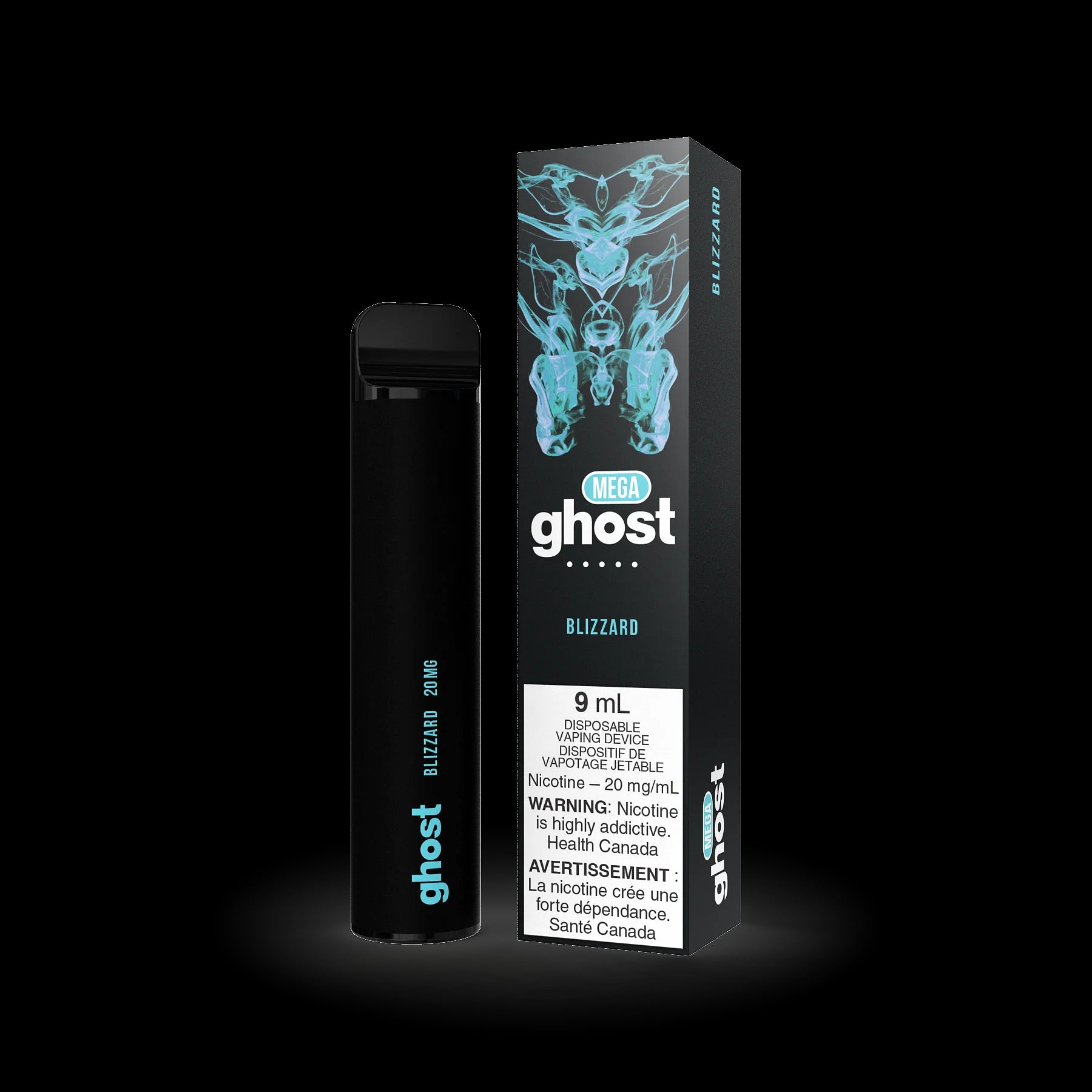GHOST MEGA DISPOSABLE - BLIZZARD | Buy Online | Best Vaping Experience | Long-Lasting Flavor & Performance