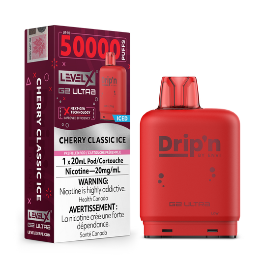 CHERRY CLASSIC ICE 20MG Level X Device by Flavour Beast