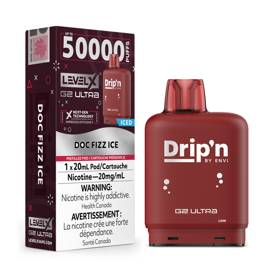 DOC FIZZ ICE 20MG Level X Device by Flavour Beast