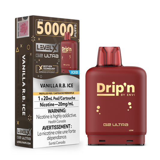 VANILLA R.B. ICE 20MG Level X Device by Flavour Beast