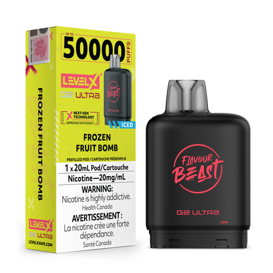 FROZEN FRUIT BOMB 20MG Level X Device by Flavour Beast