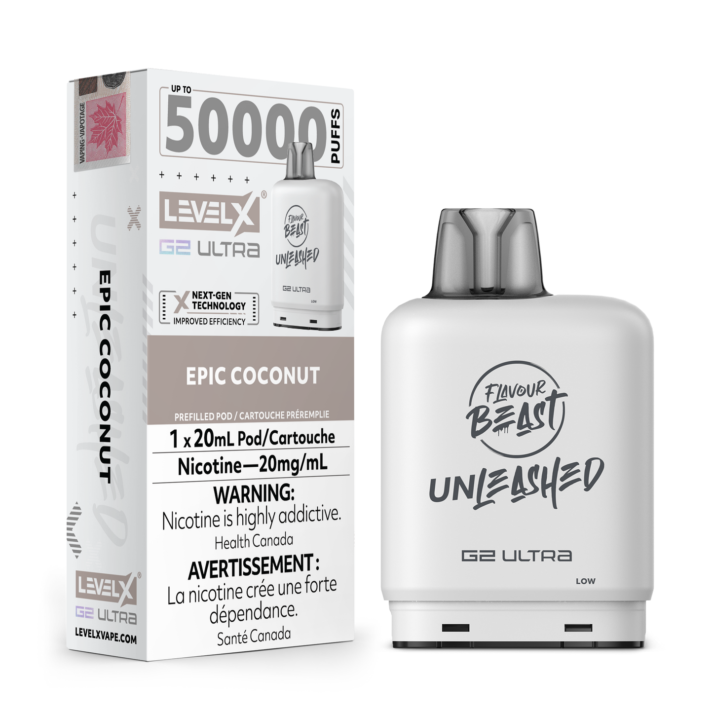 EPIC COCONUT 20MG Level X Device by Flavour Beast